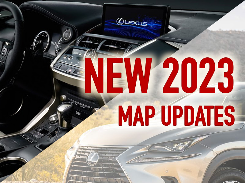 Toyota Lexus 2023 map updates are available / News and Events / Blog